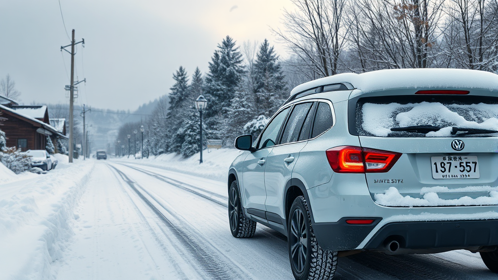 삿포로 렌터카 이용 장점 (realistic 스타일)