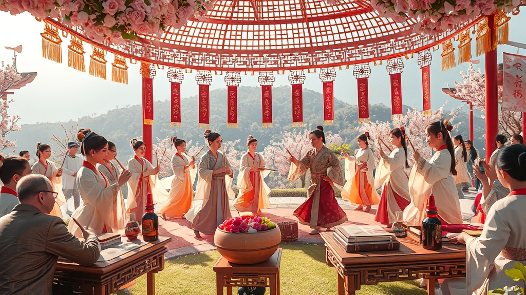 지역별 대표 축제는? (realistic 스타일)