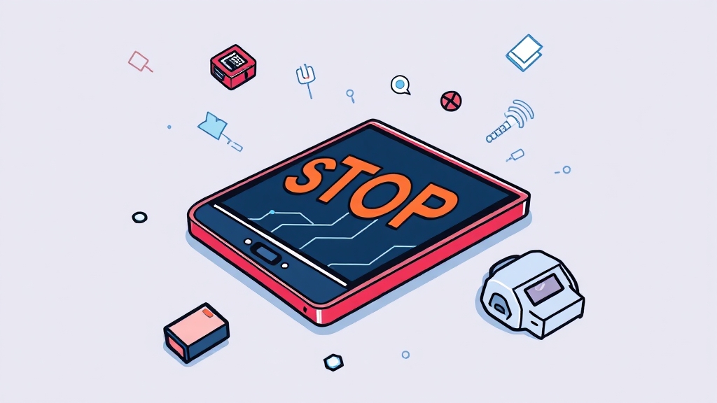 통신사 분실 신고 및 정지 (illustration 스타일)