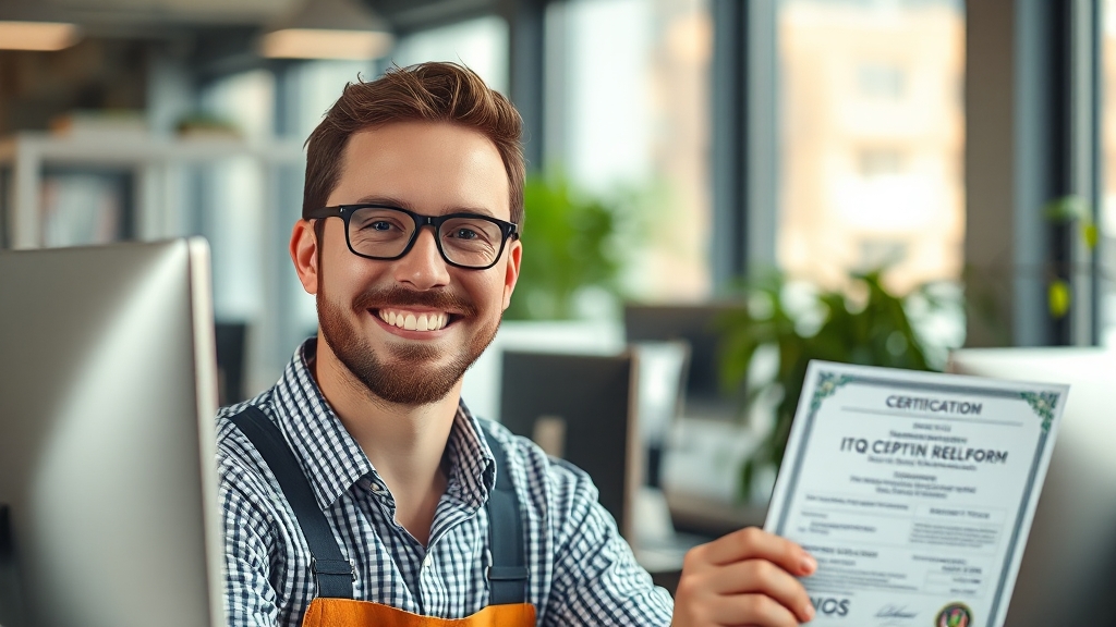 ITQ 자격증 활용법 (realistic 스타일)