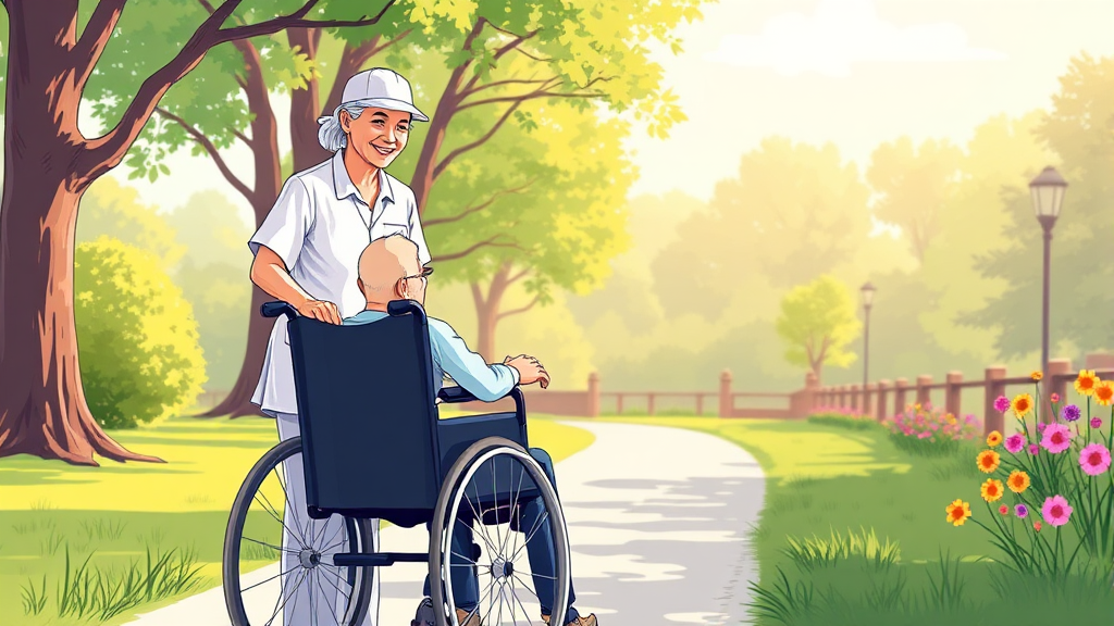장애인 활동지원사란? (illustration 스타일)