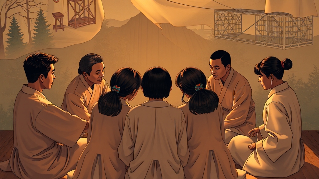 동치미, 사회에 어떤 영향? (illustration 스타일)