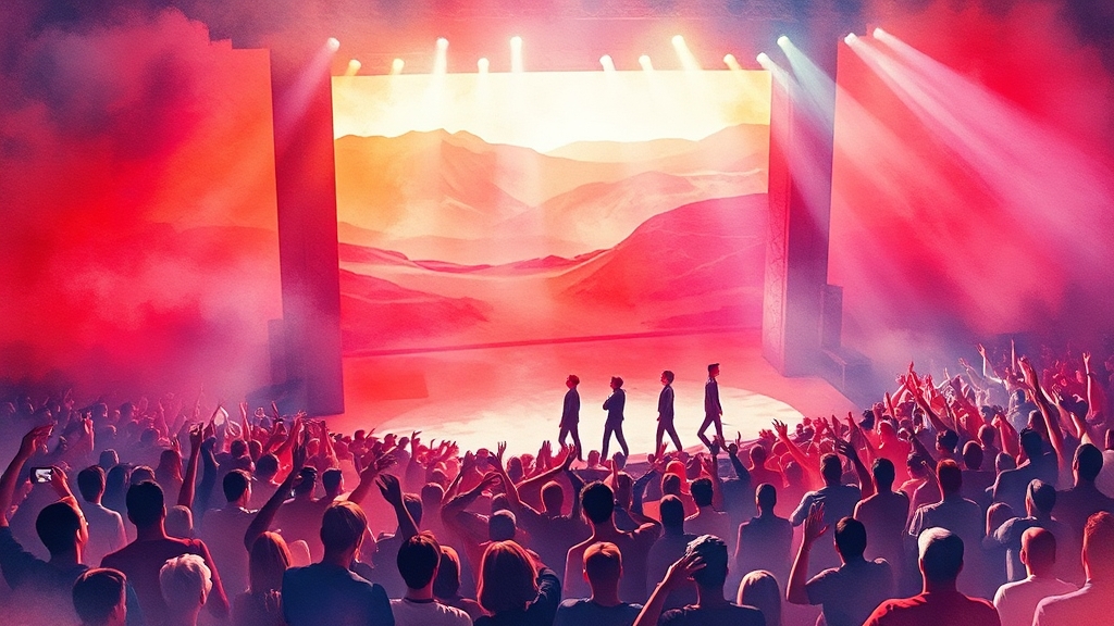 문화 & 엔터테인먼트 소식 (watercolor 스타일)