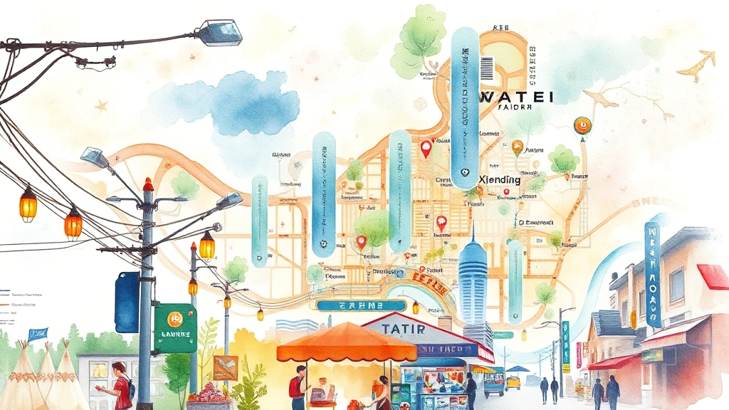 타이베이 시내, 꼼꼼하게 둘러보기 (watercolor 스타일)