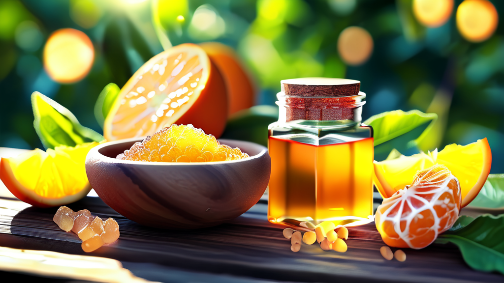 성분 분석: 어떤 성분이 다이어트에 도움을 줄까? (realistic 스타일)