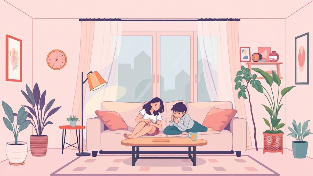 신축 공동주택 층간소음 기준 강화, 어떻게? (illustration 스타일)