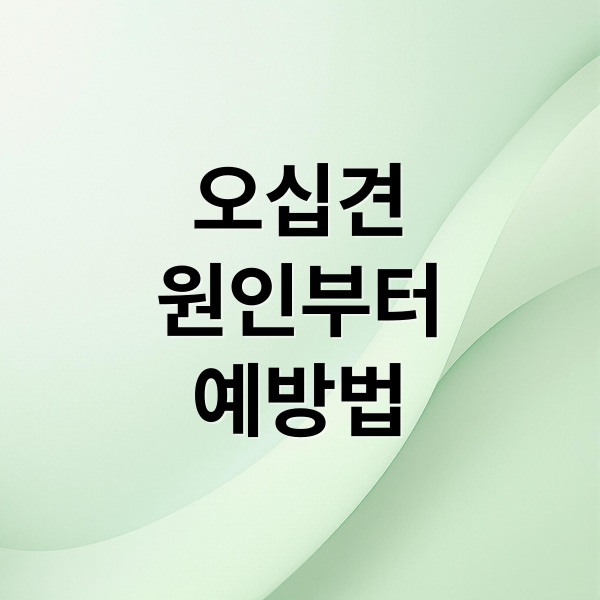 오십견
원인부터
예방법 (오십견 치료방법 후기)