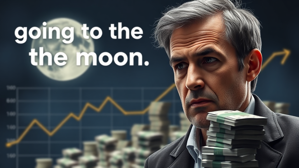 코인 리딩방 사기란? (realistic 스타일)