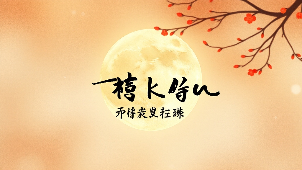 추석 인사말, 왜 중요할까요? (watercolor 스타일)