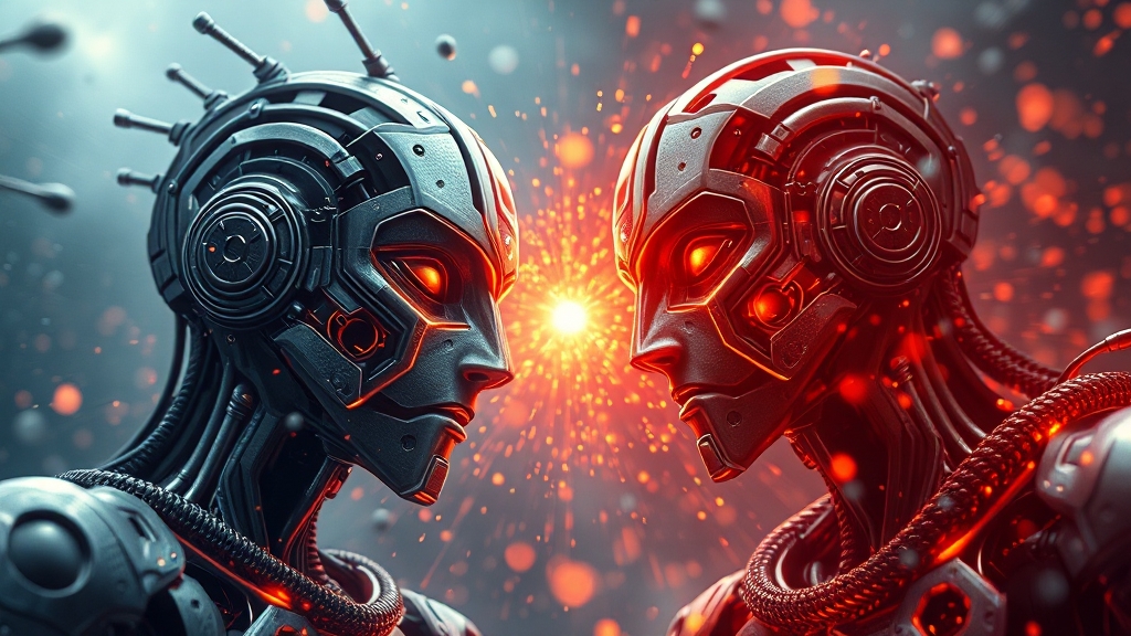 제미나이 3.0 vs 챗GPT, 뭐가 다를까? (realistic 스타일)