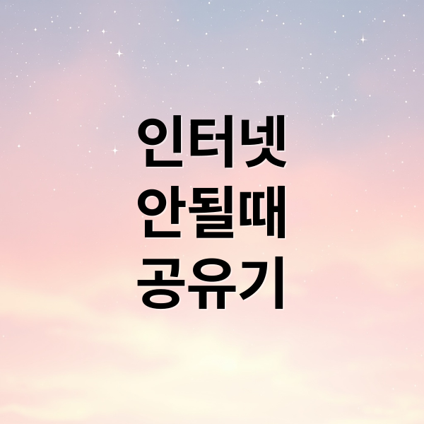 인터넷
안될때
공유기 (공유기 리셋 인터넷 안됨)