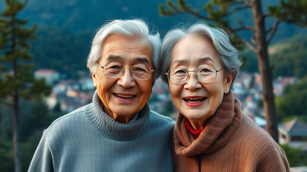 용인 실버타운 선택 이유 (realistic 스타일)