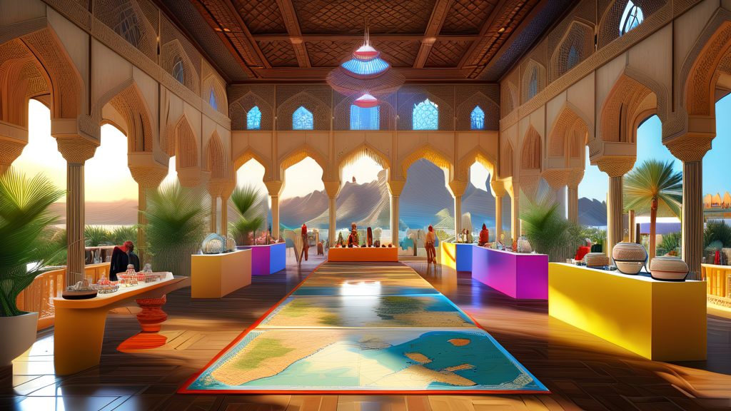 박람회 즐기기: 관람 팁, 교통 정보, 부대시설 활용법 (realistic 스타일)