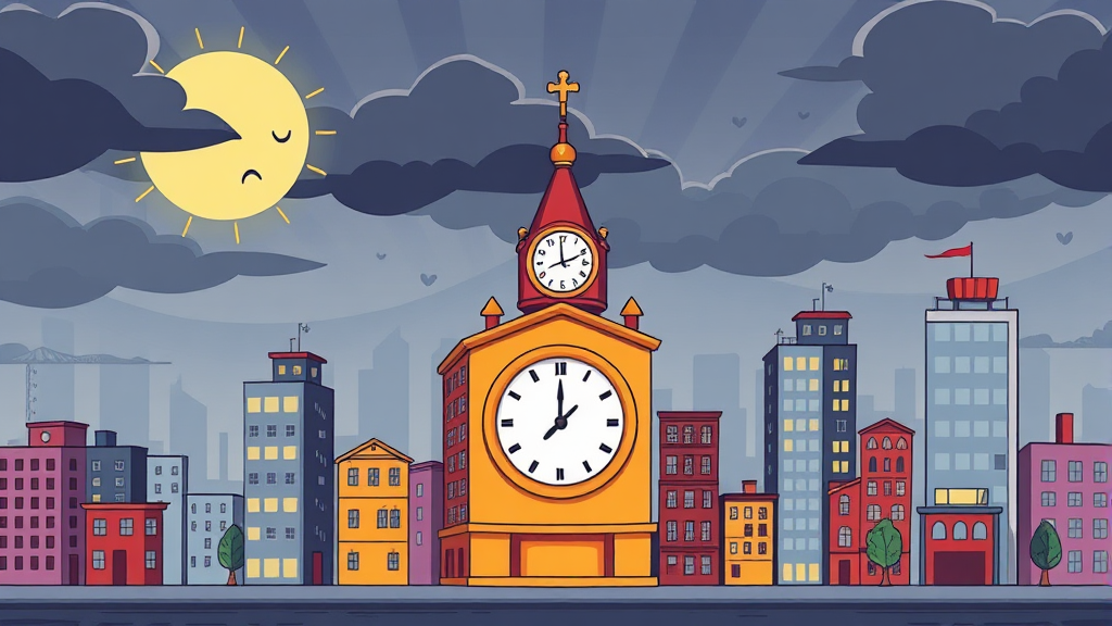 보증금 반환 지연, 원인은? (cartoon 스타일)