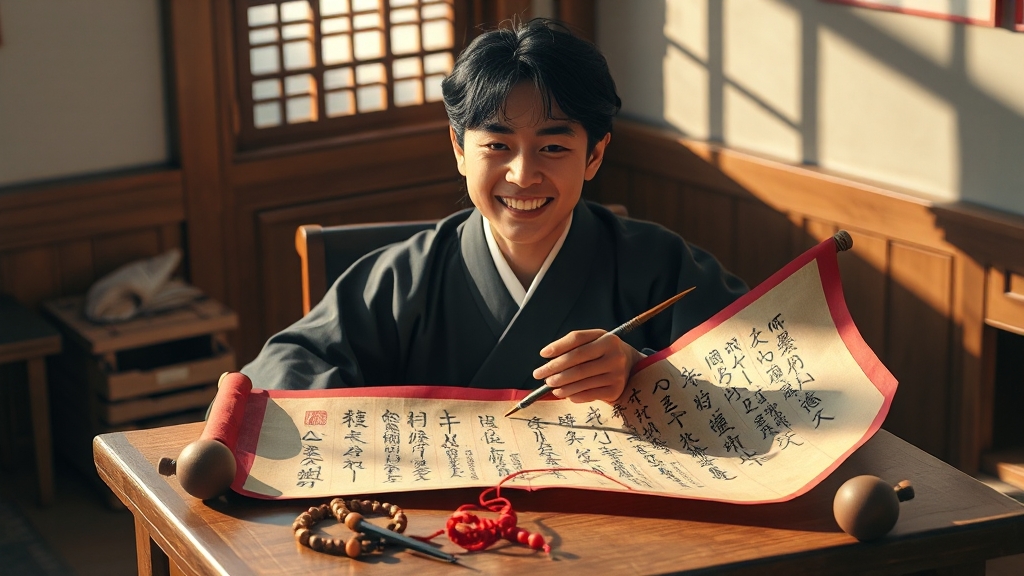 한능검 시험 정보 핵심 정리 (realistic 스타일)