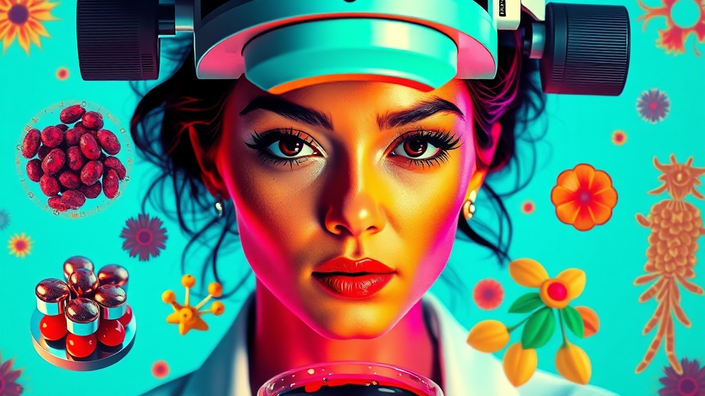 빈혈 진단과 치료 방법 (popart 스타일)