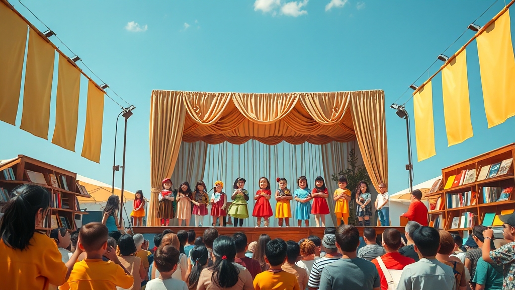 주요 행사 및 공연 (realistic 스타일)