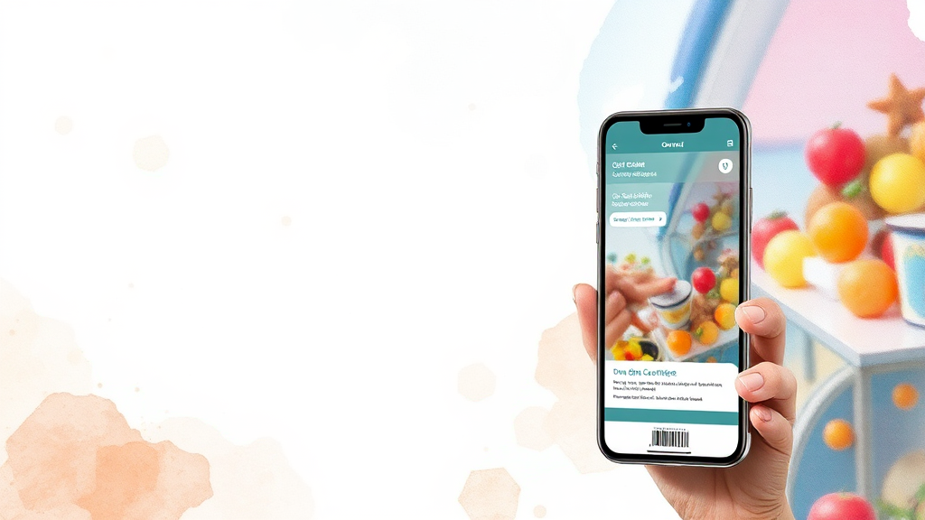 디지털 온누리상품권 사용법 (watercolor 스타일)