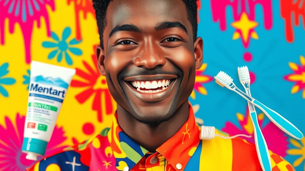 잇몸 건강 개선 방법 (popart 스타일)