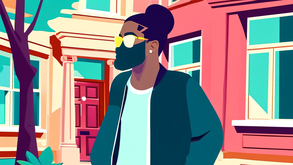 전입 신고 시 필요 서류와 절차 안내 (illustration 스타일)