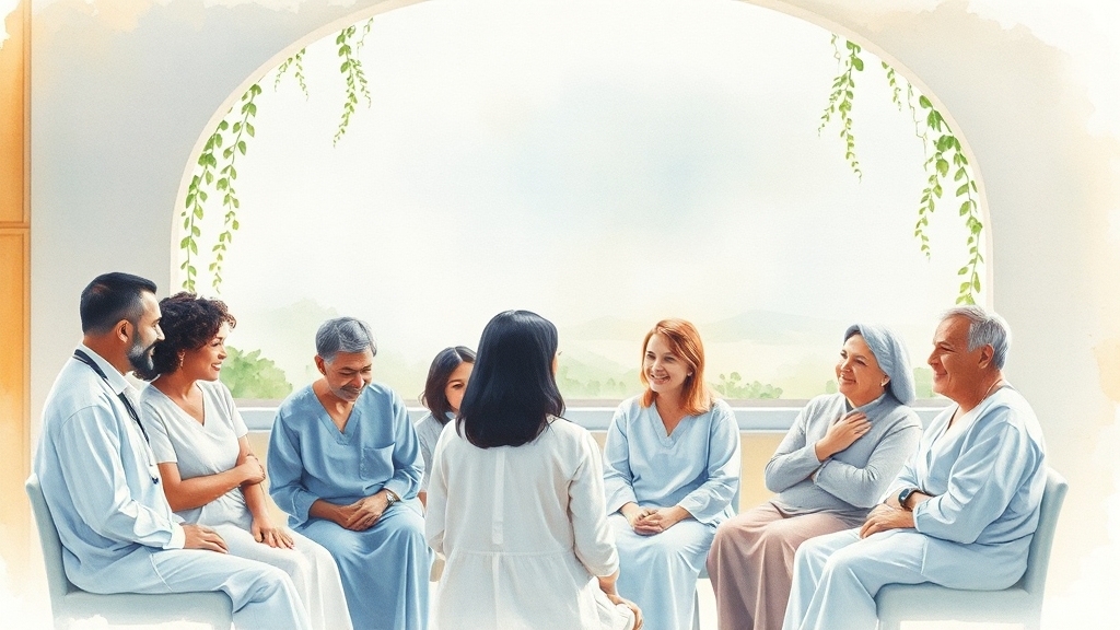 연명치료 중단, 무엇을 주의해야 할까? (watercolor 스타일)