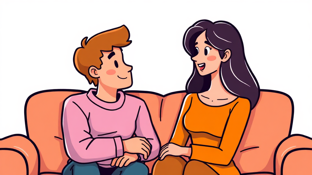 건강한 관계를 위한 방법 (cartoon 스타일)