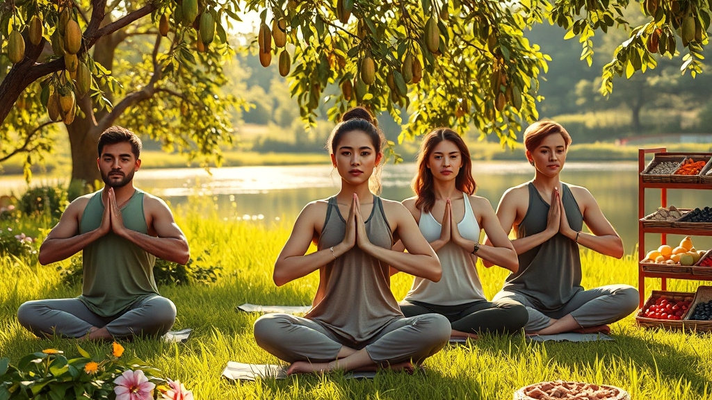 궤양 예방, 생활 속 관리법 (realistic 스타일)