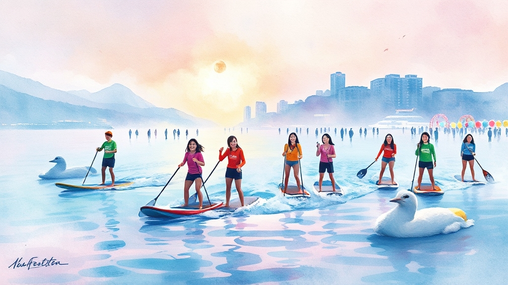 축제의 의의 및 기대 효과 (watercolor 스타일)