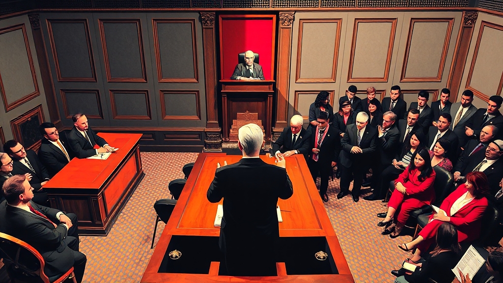 구속영장 관련 성공 및 실패 사례 (popart 스타일)