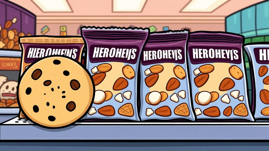 허쉬 쿠키, 어떤 제품? (cartoon 스타일)