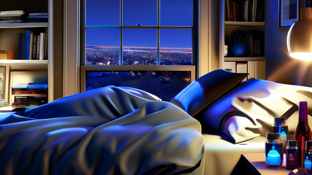 수면다원검사 진행 과정 및 준비사항 (realistic 스타일)