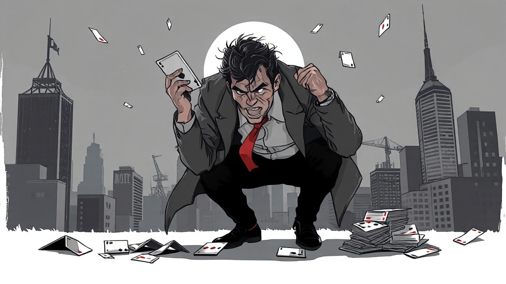개인파산 자격 요건 (illustration 스타일)