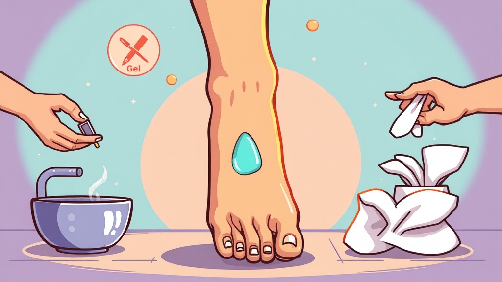 족저근막염, 깔창이 도움이 될까요? (cartoon 스타일)