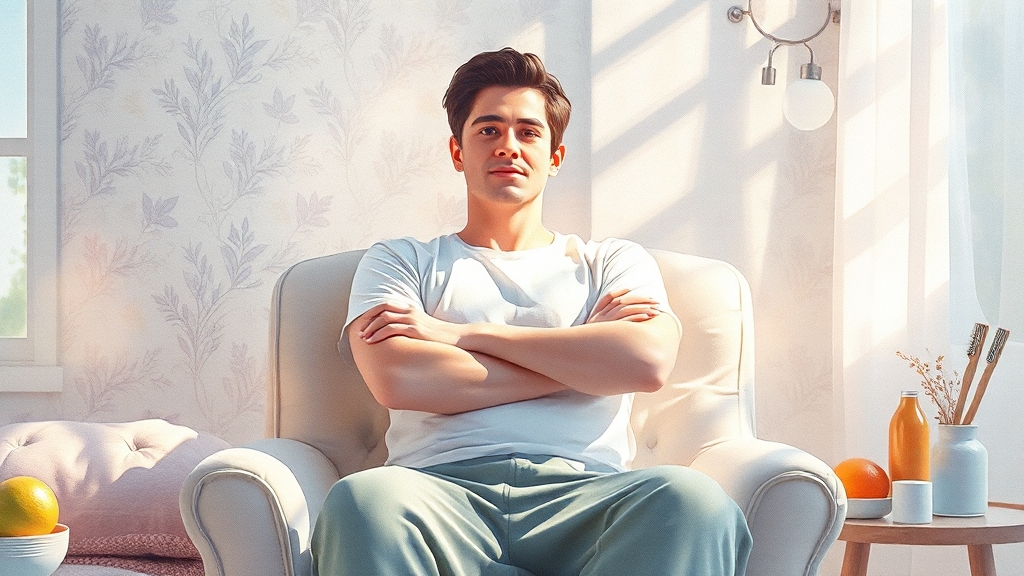 주의해야 할 생활 습관 (watercolor 스타일)