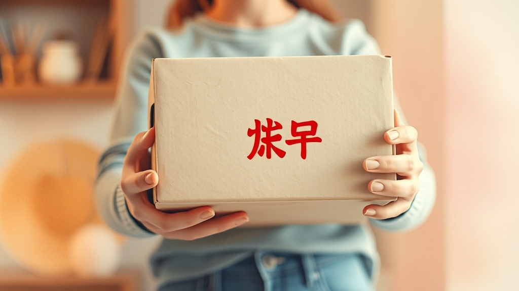 우편/택배 간편 이용법 (watercolor 스타일)