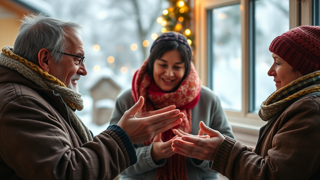 사랑ON 난방비 지원 사업 소개 (realistic 스타일)