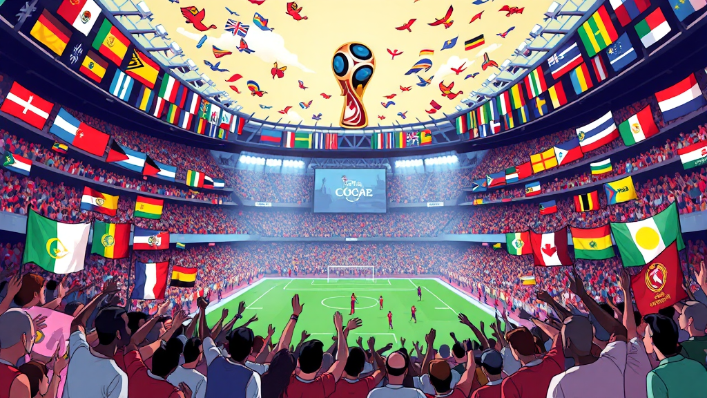 2030 월드컵, 왜 64개국 확대? (cartoon 스타일)