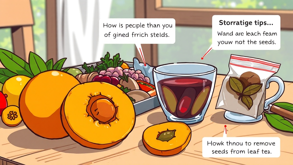 비파열매, 어떻게 먹고 보관해야 할까요? (cartoon 스타일)