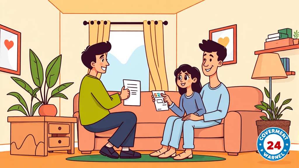 정부24시란 무엇일까요? (cartoon 스타일)