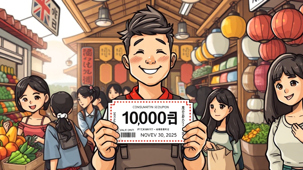 소비쿠폰 관련 FAQ (cartoon 스타일)