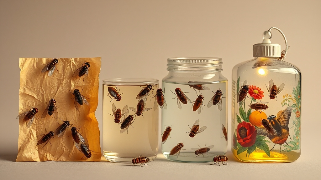 초파리 트랩, 뭐가 좋을까? (realistic 스타일)