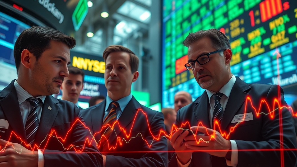 뉴욕증시 현황 및 주요 지수 (realistic 스타일)