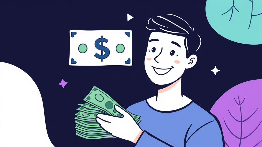 환급 신청 방법 및 필요 서류 (illustration 스타일)