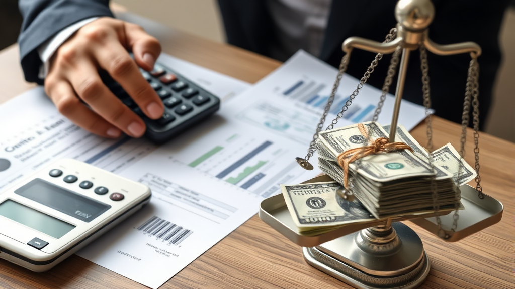 중도상환수수료, 꼭 확인! (realistic 스타일)