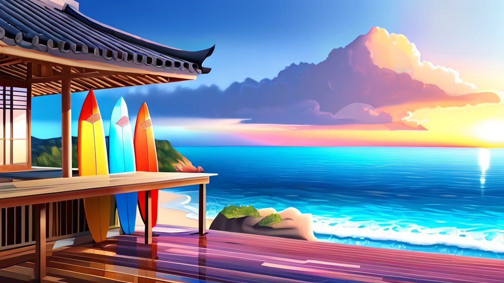 양양 호텔 주변 관광지 및 맛집 정보 (realistic 스타일)