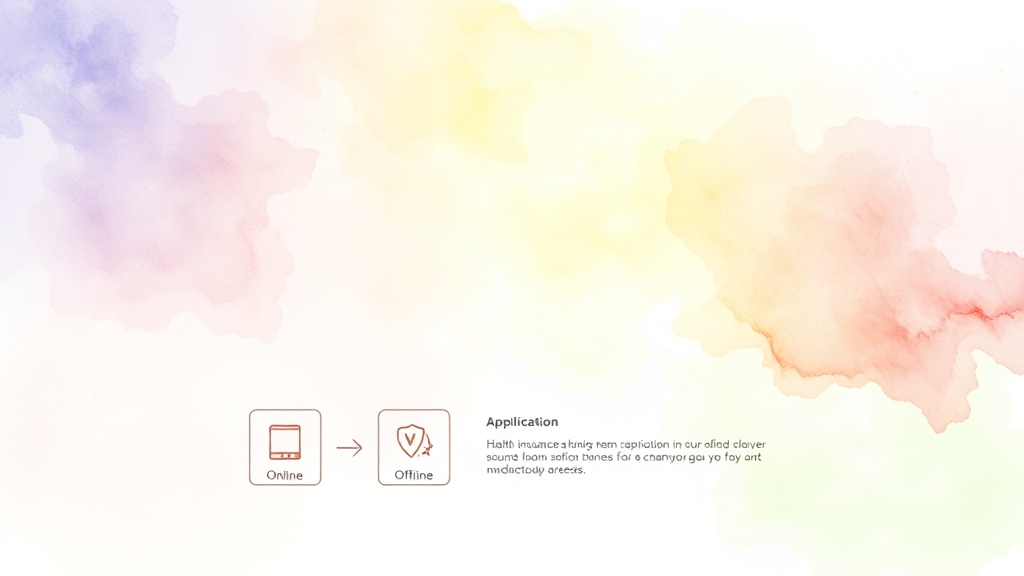 환급금 신청, 이렇게 하세요! (watercolor 스타일)