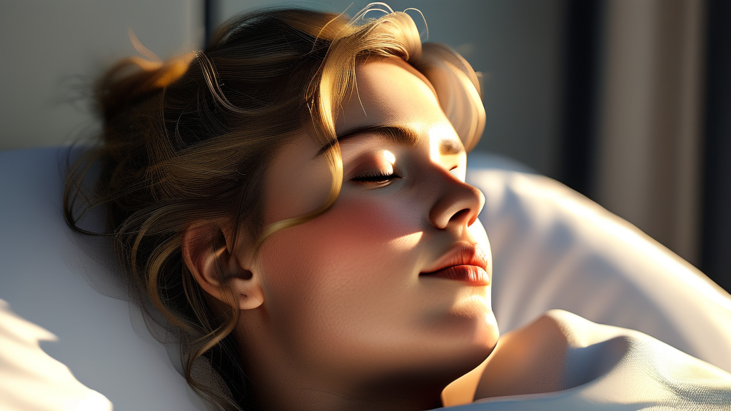 보험으로 코골이 치료 비용 부담 줄이기 (realistic 스타일)