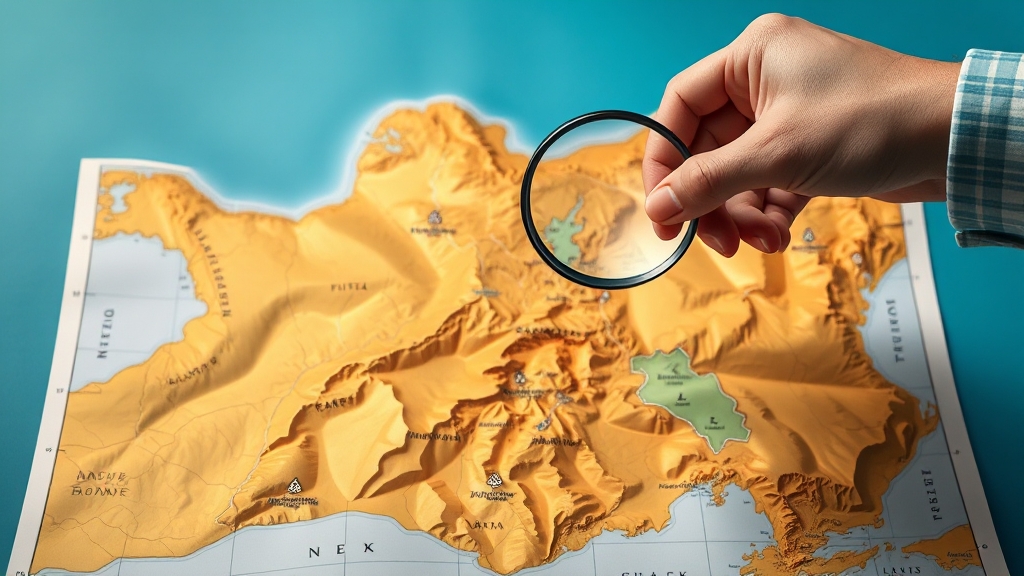 개별공시지가 결정 및 공시 내용 (realistic 스타일)