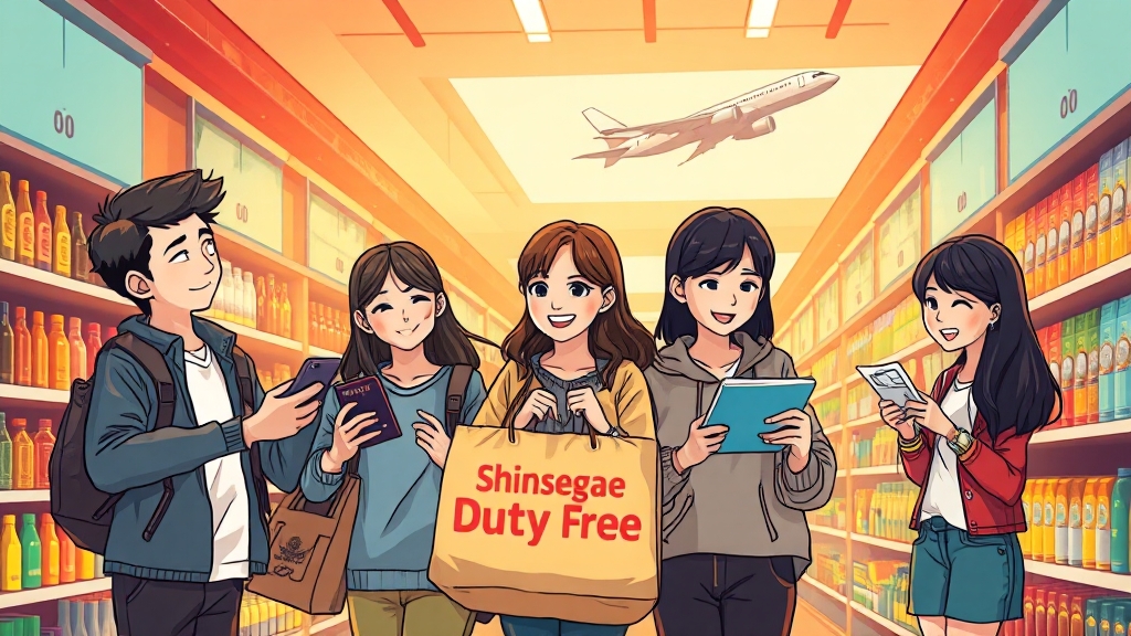 간편 쇼핑 가이드 (cartoon 스타일)