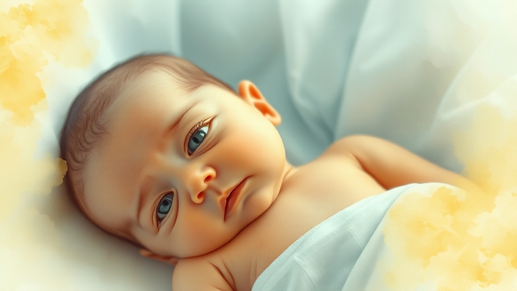 황달과의 관계 (watercolor 스타일)